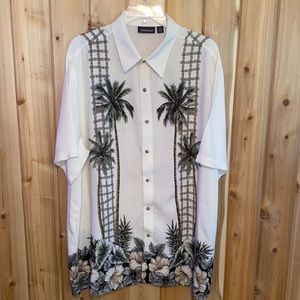 Croft & Barrow 100% Rayon Palm Tree Bamboo XL